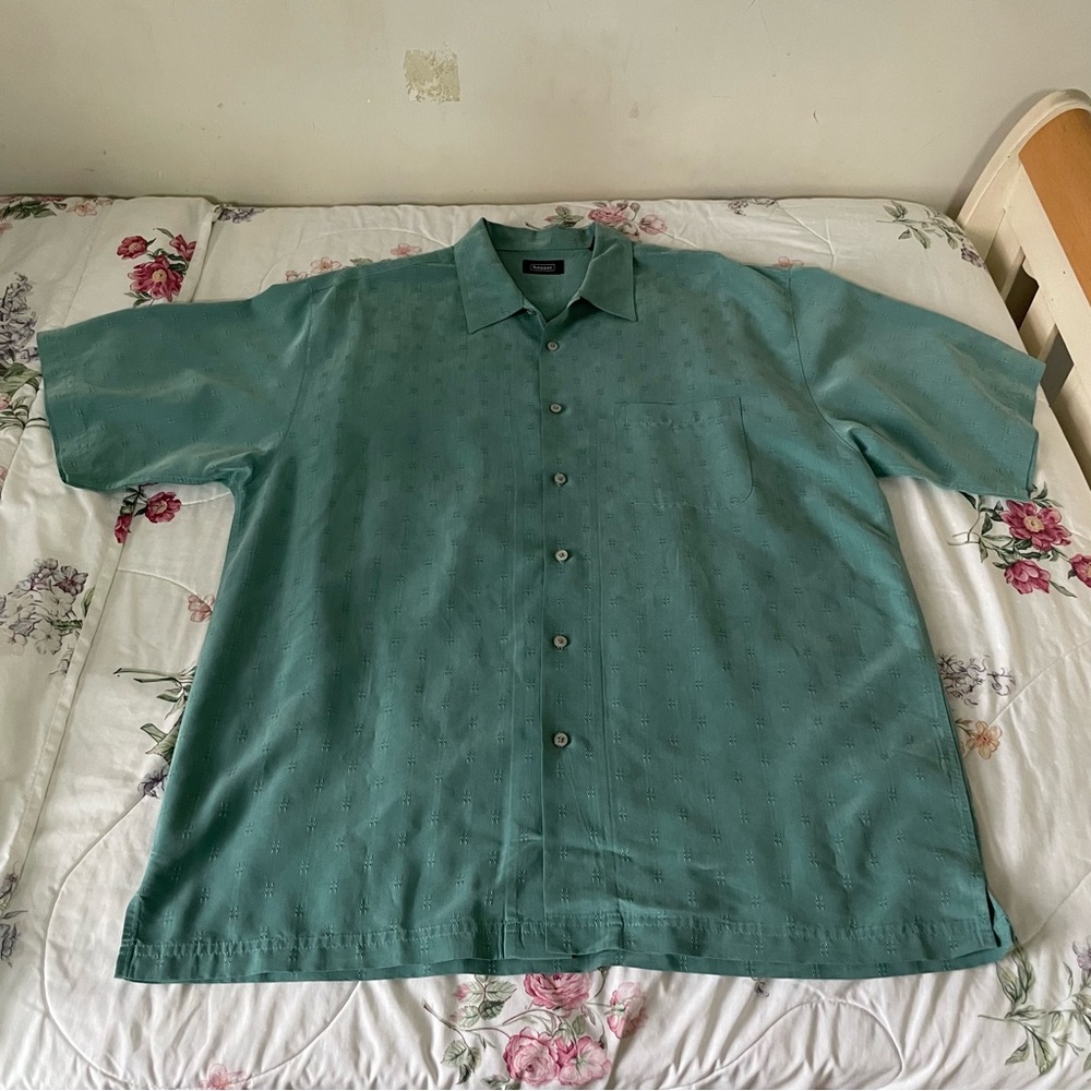 haggar button up shirt